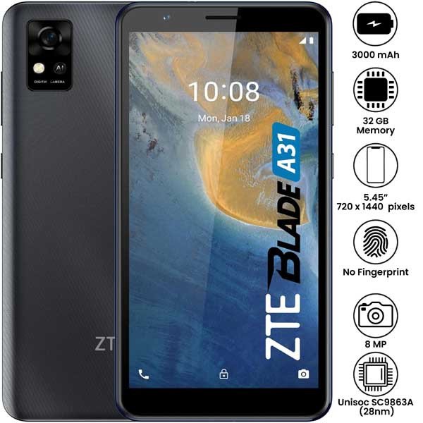 Buy ZTE Blade A31 SIM Free Unlocked | Excellent Condition